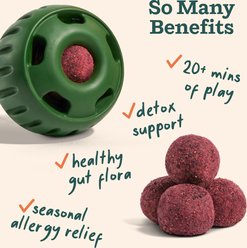 Woof Pupsicle Allergy & Immunity Pop Refills Beef Grain-Free Lickable Dog Treats, Large, 14 count slide 2 of 4