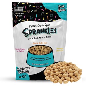 Sprankles Beef Recipe Freeze-Dried Raw Dog Food, 16-oz bag