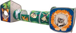 Kitty City Safari Jungle Combo Collapsible Cat House