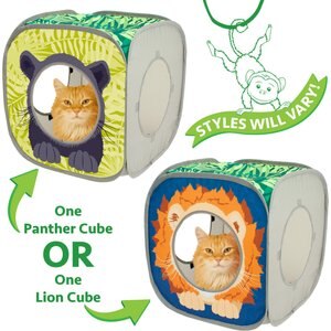 Kitty City Safari Jungle Play Cat Cube