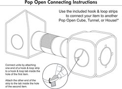 Kitty City Safari Jungle Combo Collapsible Cat House slide 2 of 7