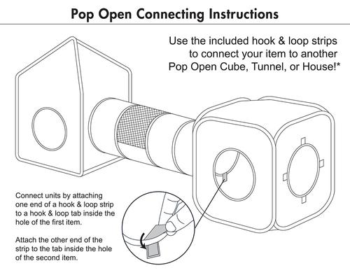 Show full view: Kitty City Safari Jungle Combo Collapsible Cat House slide 5 of 10