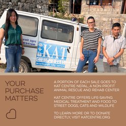 Hustle & Blush Love Ewe "Cat & Mouse" Handmade Organic Wool Felt Dog & Cat Ball Toys, 3 count slide 2 of 7