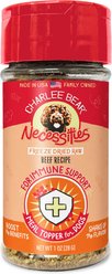Charlee Bear Necessities Freeze-Dried Beef Recipe Immune Health Support Grain-Free Dog Food Topper, 1-oz jar
