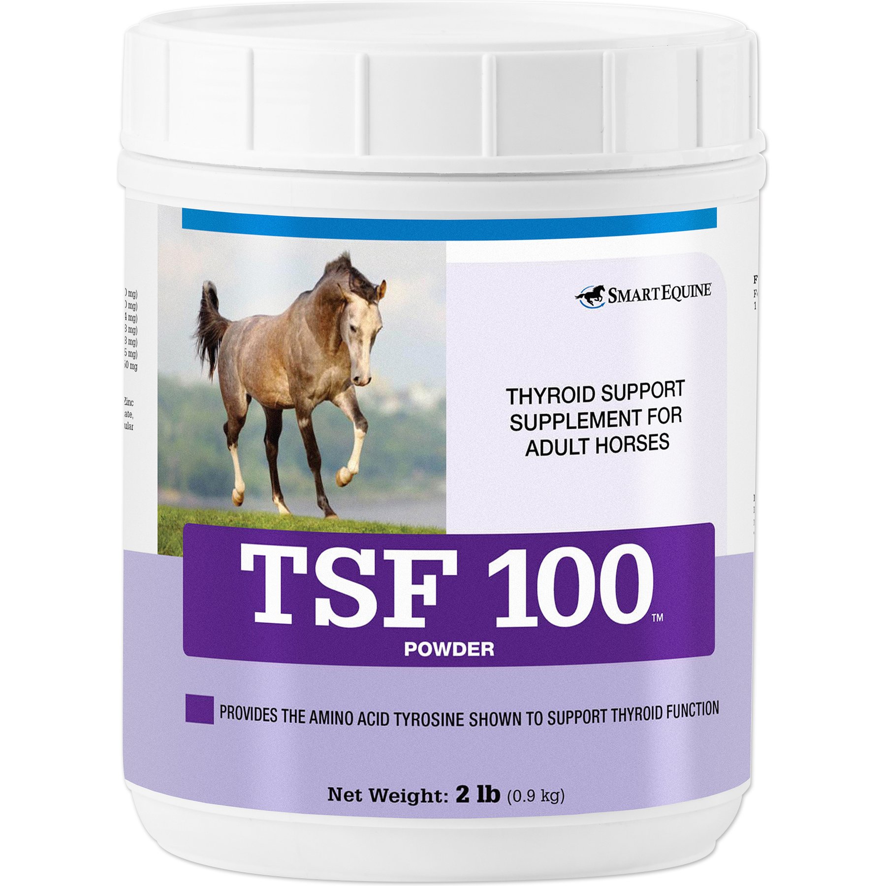SmartPak Tsf 100 Metabolic Support Powder Horse Supplement, 2-lb jar