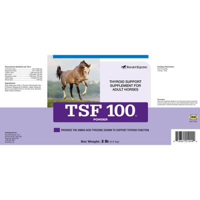 Show full view: SmartEquine Tsf 100 Metabolic Support Powder Horse Supplement, 2-lb jar slide 2 of 6