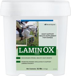SmartEquine Lamin Ox Hoof Support Powder Horse Supplement, 3.3-lb bucket