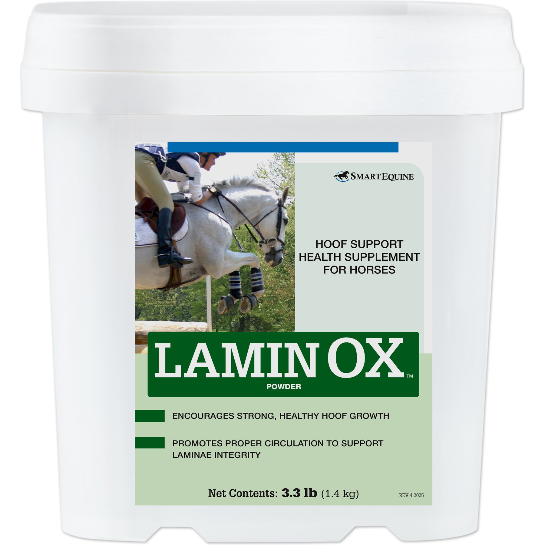 SmartPak Lamin Ox Hoof Support Powder Horse Supplement, 3.3-lb bucket