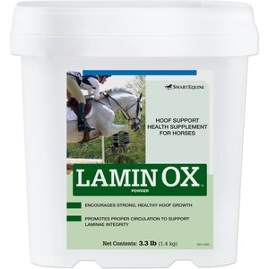 SmartEquine Lamin Ox Hoof Support Powder Horse Supplement, 3.3-lb bucket