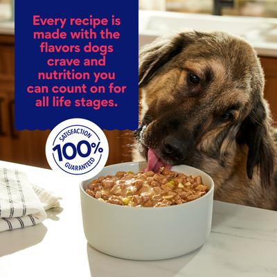 Show full view: Chewy Stews Beef & Vegetables in Gravy Grain-Free Canned Dog Food (FORMERLY AMERICAN JOURNEY), 12.5-oz can, case of 12 slide 7 of 10