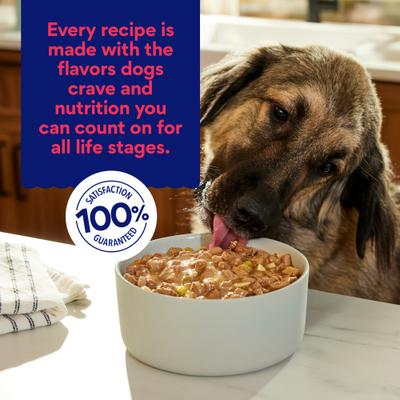 Show full view: Chewy Stews Beef & Vegetables in Gravy Grain-Free Canned Dog Food (FORMERLY AMERICAN JOURNEY), 12.5-oz can, bundle of 24  slide 7 of 10