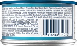 Blue Buffalo Tastefuls Turkey & Chicken Entrée Pate Wet Cat Food, 3-oz can, case of 4 slide 2 of 9