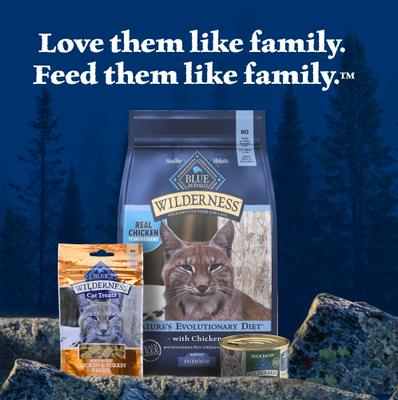 Show full view: Blue Buffalo Wilderness Duck Grain-Free Canned Cat Food, 3-oz can, case of 4 slide 10 of 12