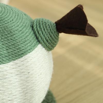 Show full view: Fairela Pufferfish Cat Ball Toy, Green slide 3 of 9