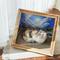 Show in main carousel: Fairela 16.9-in Oil Painting Cat Scratcher, Blue slide 3 of 10