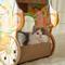 Show in main carousel: Fairela 16.5-in Princess Carriage Cat Scratcher, Orange/Green slide 6 of 9