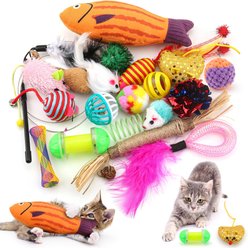 Fashion's Talk 20 Piece Variety Pack Cat Toys