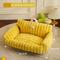 Show in main carousel: Fairela Large Striped Furniture Style Sofa Dog & Cat Bed with Removable Cover, Medium, Yellow slide 9 of 10