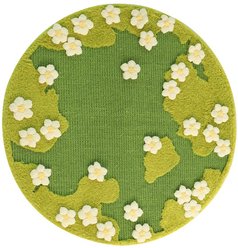 Fairela Floral Sisal Dog & Cat Mat Scratcher Rug Pad, Green, Medium slide 2 of 9