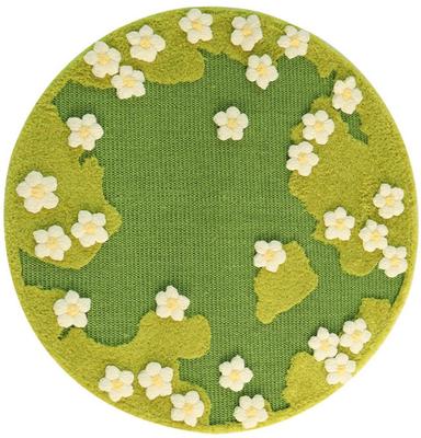 Show full view: Fairela Floral Sisal Dog & Cat Rug Pad, Green, Medium slide 9 of 9
