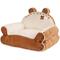 Show in main carousel: Fairela Little Bear Fabric Furniture Style Sofa Dog & Cat Bed with Removable Cover, Brown/White, Medium slide 8 of 8