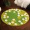Show in main carousel: Fairela Floral Sisal Dog & Cat Rug Pad, Green, Medium slide 1 of 9