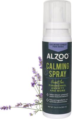 Show full view: ALZOO Natural Plant Based Calming Dog Spray, 3.4-fl oz bottle slide 3 of 9