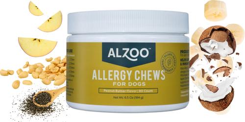 Show full view: ALZOO Allergy Soft Chews Supplement for Dogs, 90 count slide 3 of 10
