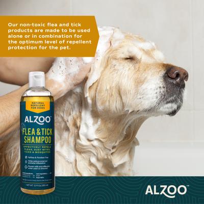 Show full view: ALZOO Flea & Tick Dog Shampoo & Spray Combo slide 4 of 8