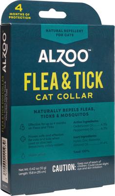 Show full view: ALZOO Natural Plant Based Flea & Tick Collar for Cats slide 4 of 8
