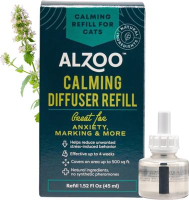 Show full view: ALZOO Natural Plant Based Refill for Cat Calming Diffuser, 1 count slide 3 of 9