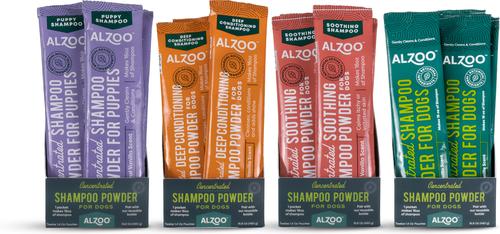 Show full view: ALZOO Concentrated Puppy Shampoo Powder Refill, Vanilla Scent, 1.4-fl oz pouch slide 5 of 7