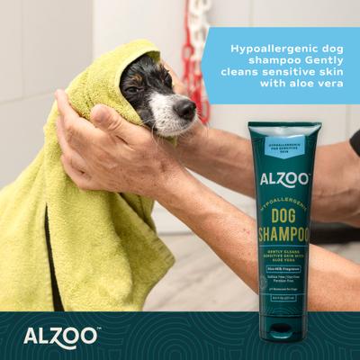 Show full view: ALZOO Hypoallergenic Dog Shampoo, 8-fl oz tube slide 4 of 7