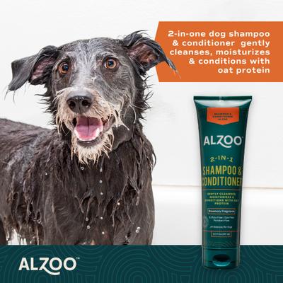 Show full view: ALZOO 2-in-1 Dog Shampoo & Conditioner, 8-fl oz tube slide 5 of 7