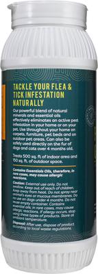 Show full view: ALZOO Flea & Tick G+ Powder for Dogs & Cats, 8-oz bottle slide 4 of 8