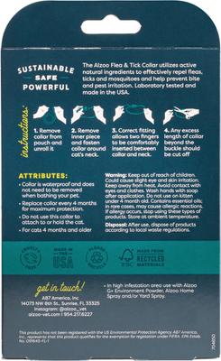 Show full view: ALZOO Natural Plant Based Flea & Tick Collar for Cats slide 3 of 8