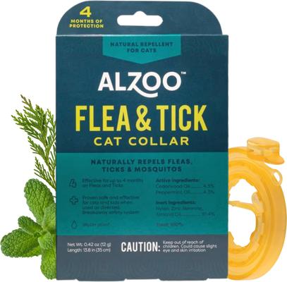 Show full view: ALZOO Natural Plant Based Flea & Tick Collar for Cats slide 2 of 8