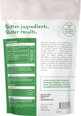 Show full view: Rocco & Roxie Supply Co. Duck Flavored Probiotic Digestive Aid Soft Chew Supplement for Dogs, 60 count slide 7 of 7