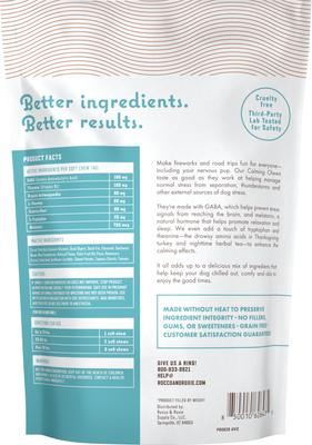 Show full view: Rocco & Roxie Supply Co. Duck Flavored Calming Soft Chew Supplement for Dogs, 60 count slide 7 of 7