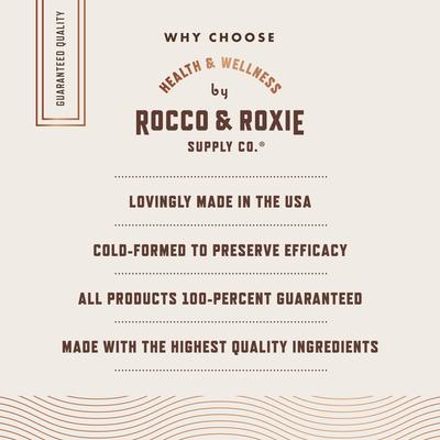 Show full view: Rocco & Roxie Supply Co. Duck Flavored Calming Soft Chew Supplement for Dogs, 60 count slide 5 of 7