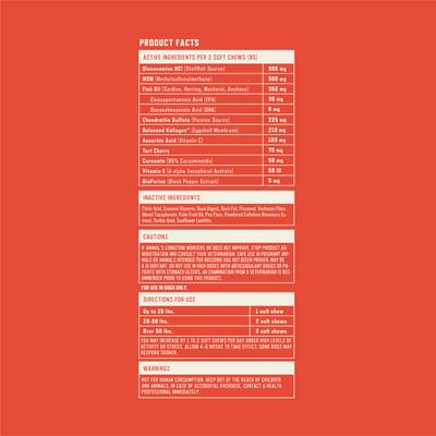 Show full view: Rocco & Roxie Supply Co. Duck Flavored Chew Joint Supplement for Dogs, 60 count slide 6 of 7