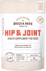 Rocco & Roxie Supply Co. Duck Flavored Chew Joint Supplement for Dogs, 60 count