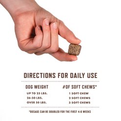 Rocco & Roxie Supply Co. Duck Flavored Chew Joint Supplement for Dogs, 60 count slide 2 of 6