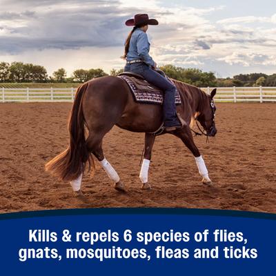 Show full view: Farnam Repel-X Horse Insecticide & Repellent, 32-fl oz bottle, bundle of 4 slide 3 of 8