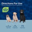 Show in main carousel: NaturVet Advanced Incontinence Hickory Smoked Bacon Flavored Senior Supplement for Dogs, 60 count slide 6 of 8