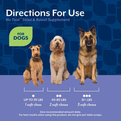 Show full view: NaturVet No Toot Stool & Bowel Bacon & Chicken Flavored Supplement for Dogs, 70 count slide 6 of 10