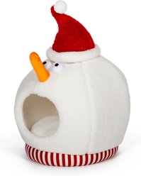 Prevue Pet Products Frosty's Hideaway Cat Bed, White
