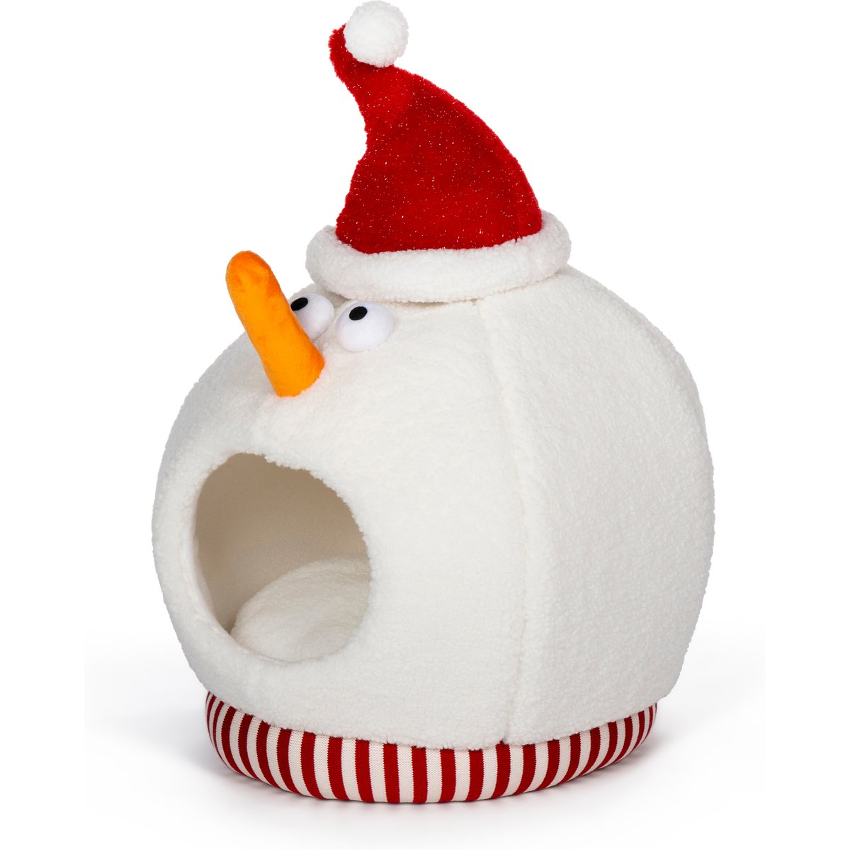 Prevue Pet Products Frosty's Hideaway Cat Bed, White
