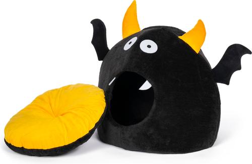 Show full view: Prevue Pet Products Batty Cat Hideaway Cat Bed, Black slide 3 of 4