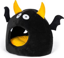 Prevue Pet Products Batty Cat Hideaway Cat Bed, Black